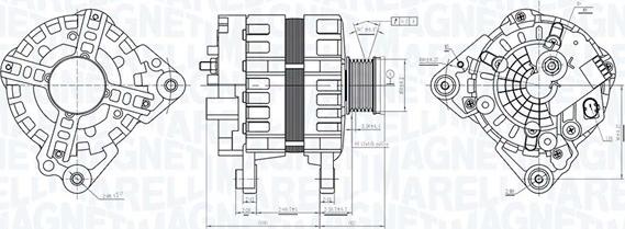 Magneti Marelli 063736232010 - Генератор avtolavka.club