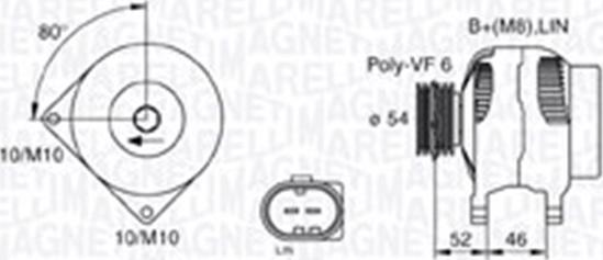 Magneti Marelli 063730031010 - Генератор avtolavka.club