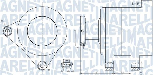 Magneti Marelli 063731999010 - Генератор avtolavka.club