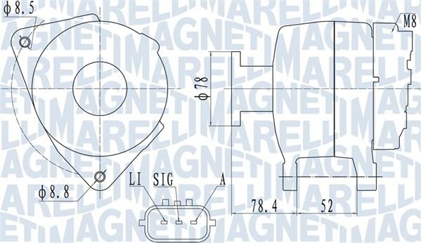 Magneti Marelli 063731989010 - Генератор avtolavka.club