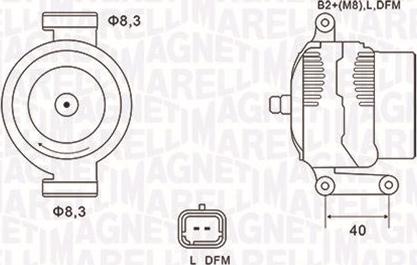 Magneti Marelli 063731470010 - Генератор avtolavka.club