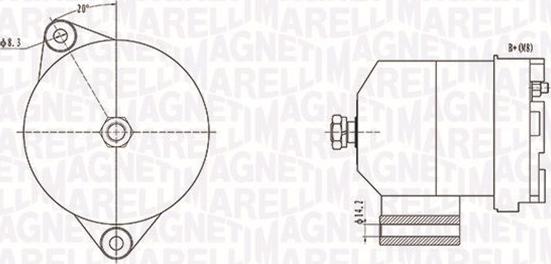 Magneti Marelli 063731586010 - Генератор avtolavka.club