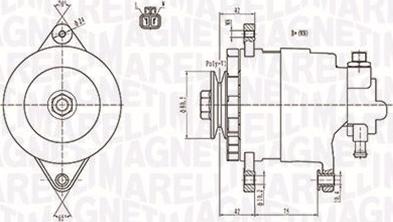 Magneti Marelli 063731172010 - Генератор avtolavka.club