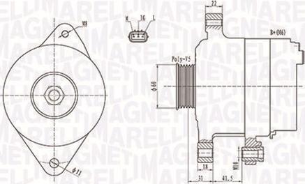 Magneti Marelli 063731892010 - Генератор avtolavka.club