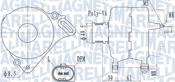 Magneti Marelli 063732065010 - Генератор avtolavka.club