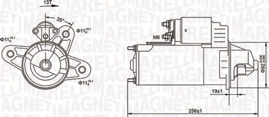 Magneti Marelli 063720977010 - Стартер avtolavka.club