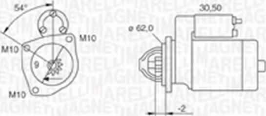 Magneti Marelli 063720566010 - Стартер avtolavka.club