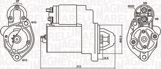 Magneti Marelli 063720612010 - Стартер avtolavka.club