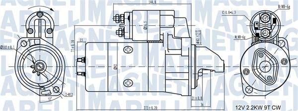 Magneti Marelli 063720350010 - Стартер avtolavka.club