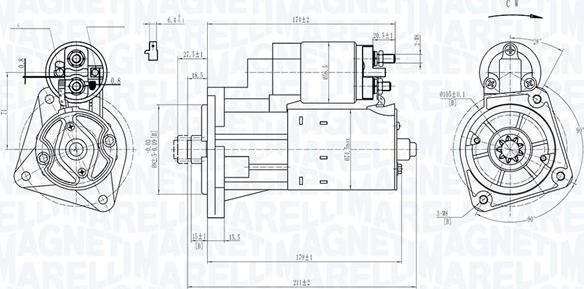 Magneti Marelli 063720297010 - Стартер avtolavka.club