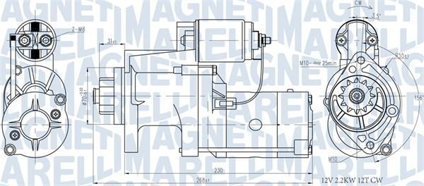 Magneti Marelli 063721439010 - Стартер avtolavka.club