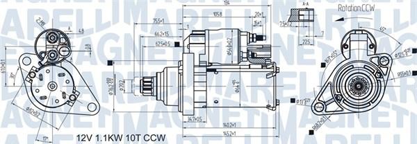 Magneti Marelli 063721470010 - Стартер avtolavka.club