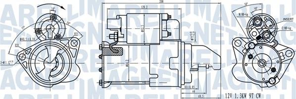 Magneti Marelli 063721543010 - Стартер avtolavka.club