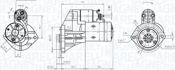 Magneti Marelli 063721159010 - Стартер avtolavka.club