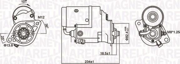 Magneti Marelli 063721154010 - Стартер avtolavka.club