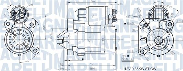 Magneti Marelli 063721186010 - Стартер avtolavka.club