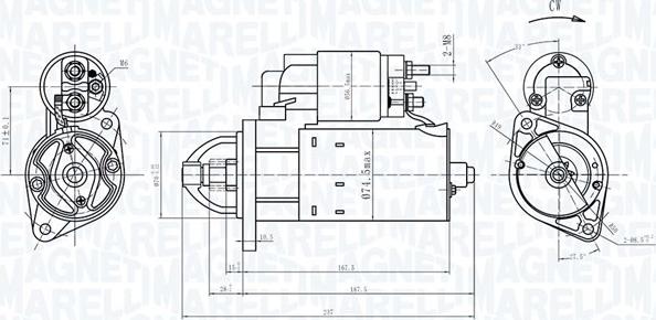 Magneti Marelli 063721172010 - Стартер avtolavka.club