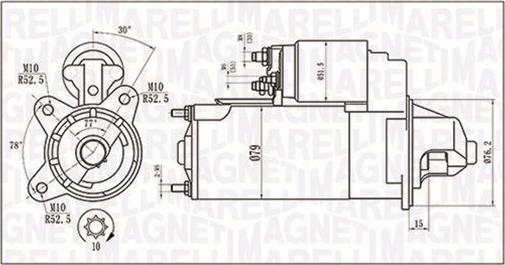 Magneti Marelli 063721396010 - Стартер avtolavka.club