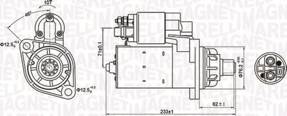 Magneti Marelli 063721337010 - Стартер avtolavka.club