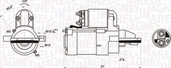 Magneti Marelli 063721246010 - Стартер avtolavka.club