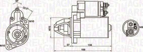 Magneti Marelli 063721283010 - Стартер avtolavka.club