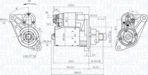 Magneti Marelli 063721282010 - Стартер avtolavka.club