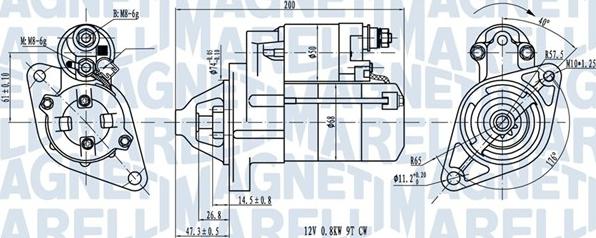 Magneti Marelli 063721224010 - Стартер avtolavka.club