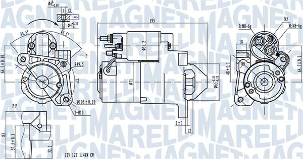 Magneti Marelli 063721273010 - Стартер avtolavka.club