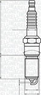 Magneti Marelli 062000787304 - Свічка запалювання avtolavka.club