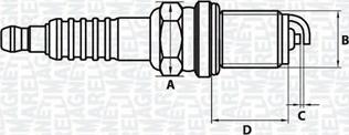 Magneti Marelli 062000775304 - Свічка запалювання avtolavka.club