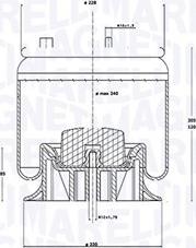 Magneti Marelli 030607020294 - Кожух пневматичної ресори avtolavka.club