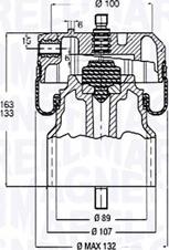 Magneti Marelli 030607020282 - Кожух пневматичної ресори avtolavka.club