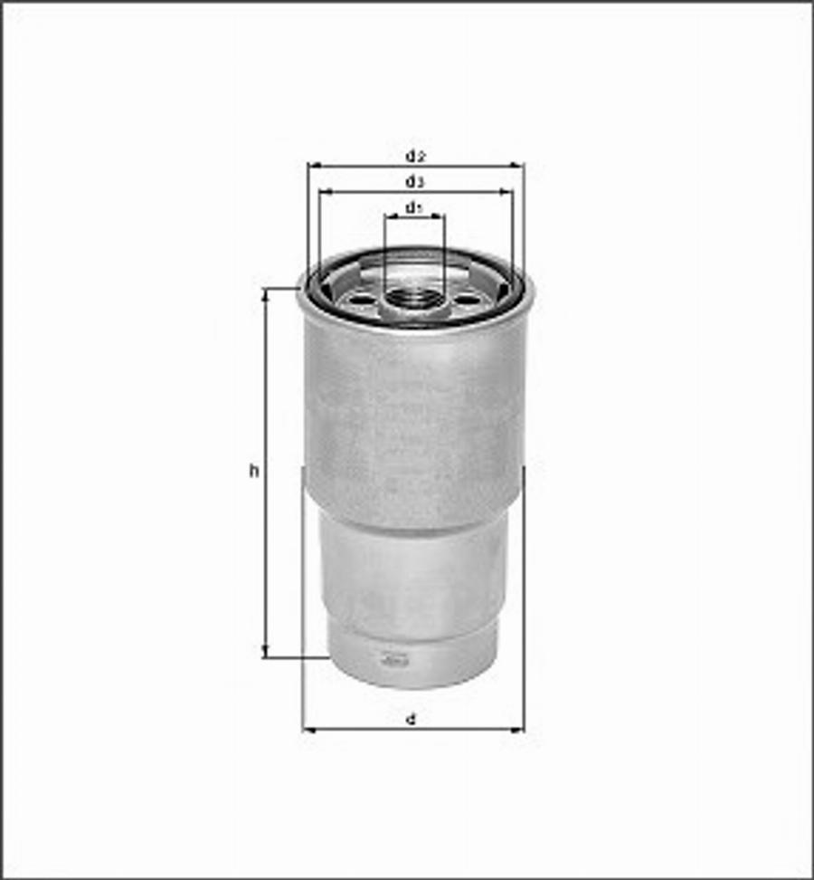 Magneti Marelli 154098814590 - Паливний фільтр avtolavka.club