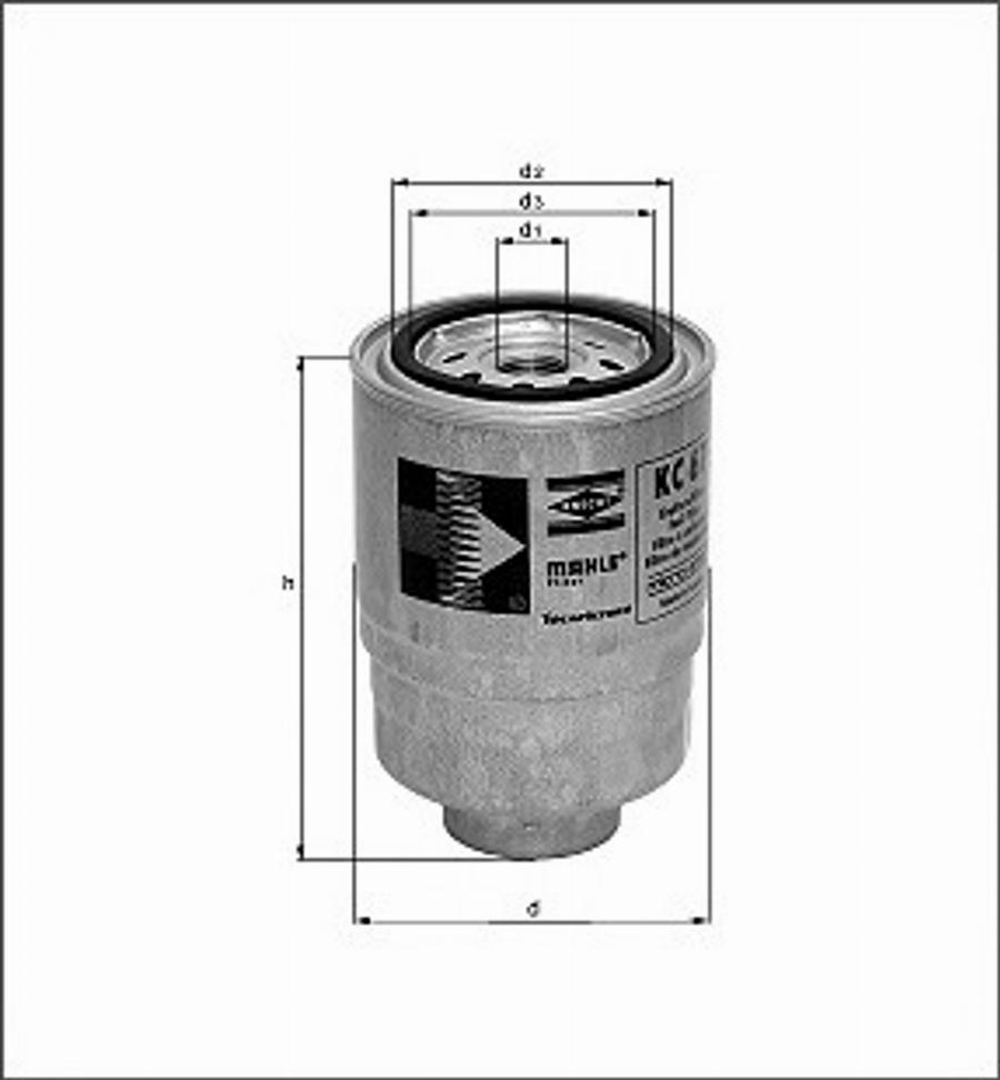 Magneti Marelli 154087161280 - Паливний фільтр avtolavka.club