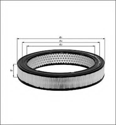 Magneti Marelli 154077161860 - Повітряний фільтр avtolavka.club