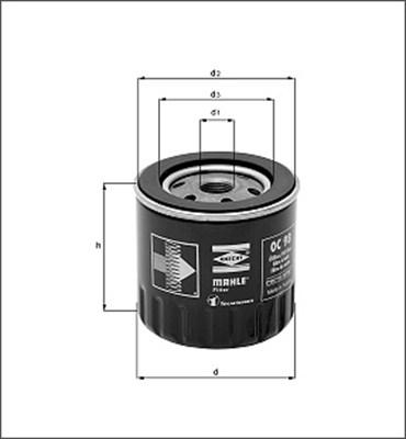 Magneti Marelli 154703892890 - Масляний фільтр avtolavka.club