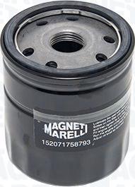 Magneti Marelli 152071758793 - Масляний фільтр avtolavka.club