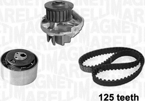 Magneti Marelli 341402470001 - Водяний насос + комплект зубчатого ременя avtolavka.club