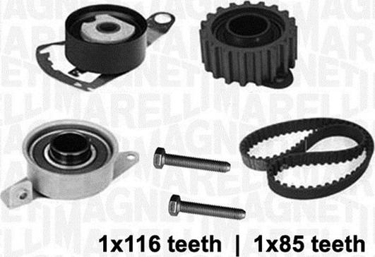 Magneti Marelli 341304180000 - Комплект ременя ГРМ avtolavka.club