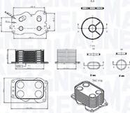 Magneti Marelli 350300000900 - Масляний радіатор, рухове масло avtolavka.club