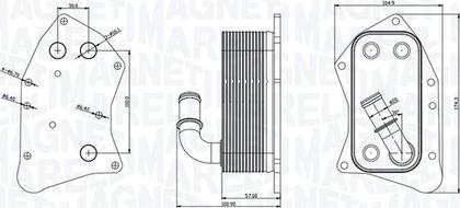 Magneti Marelli 350300002300 - Масляний радіатор, рухове масло avtolavka.club