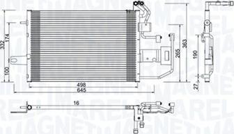 Magneti Marelli 350203997000 - Конденсатор, кондиціонер avtolavka.club