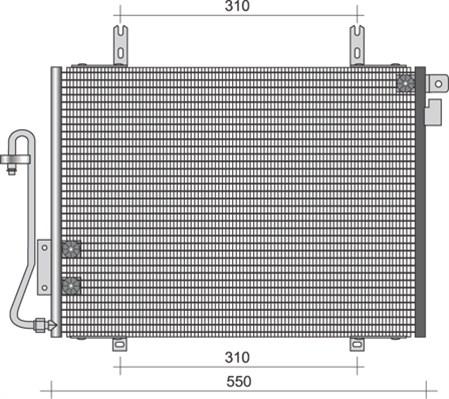 Magneti Marelli 350203399000 - Конденсатор, кондиціонер avtolavka.club