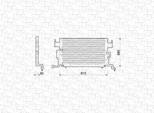 Magneti Marelli 350203204000 - Конденсатор, кондиціонер avtolavka.club