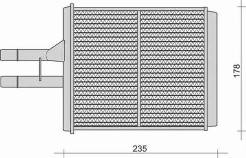 Magneti Marelli 350218259000 - Теплообмінник, опалення салону avtolavka.club