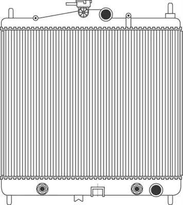 Magneti Marelli 350213111900 - Радіатор, охолодження двигуна avtolavka.club