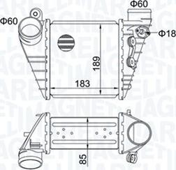 Magneti Marelli 351319204830 - Интеркулер avtolavka.club