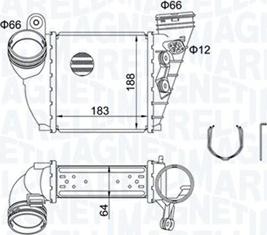 Magneti Marelli 351319204870 - Интеркулер avtolavka.club