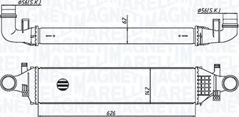 Magneti Marelli 351319205400 - Интеркулер avtolavka.club