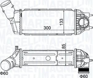 Magneti Marelli 351319205130 - Интеркулер avtolavka.club